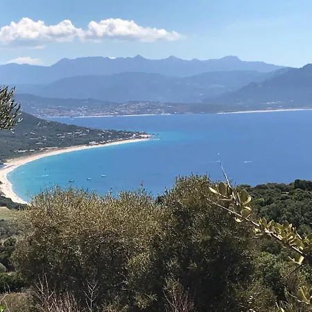 Spacieux Rez Villa Pour 2 Pers Vue Magnifique Meuble Tourisme 3 Etoiles * Coti-Chiavari (Corsica)